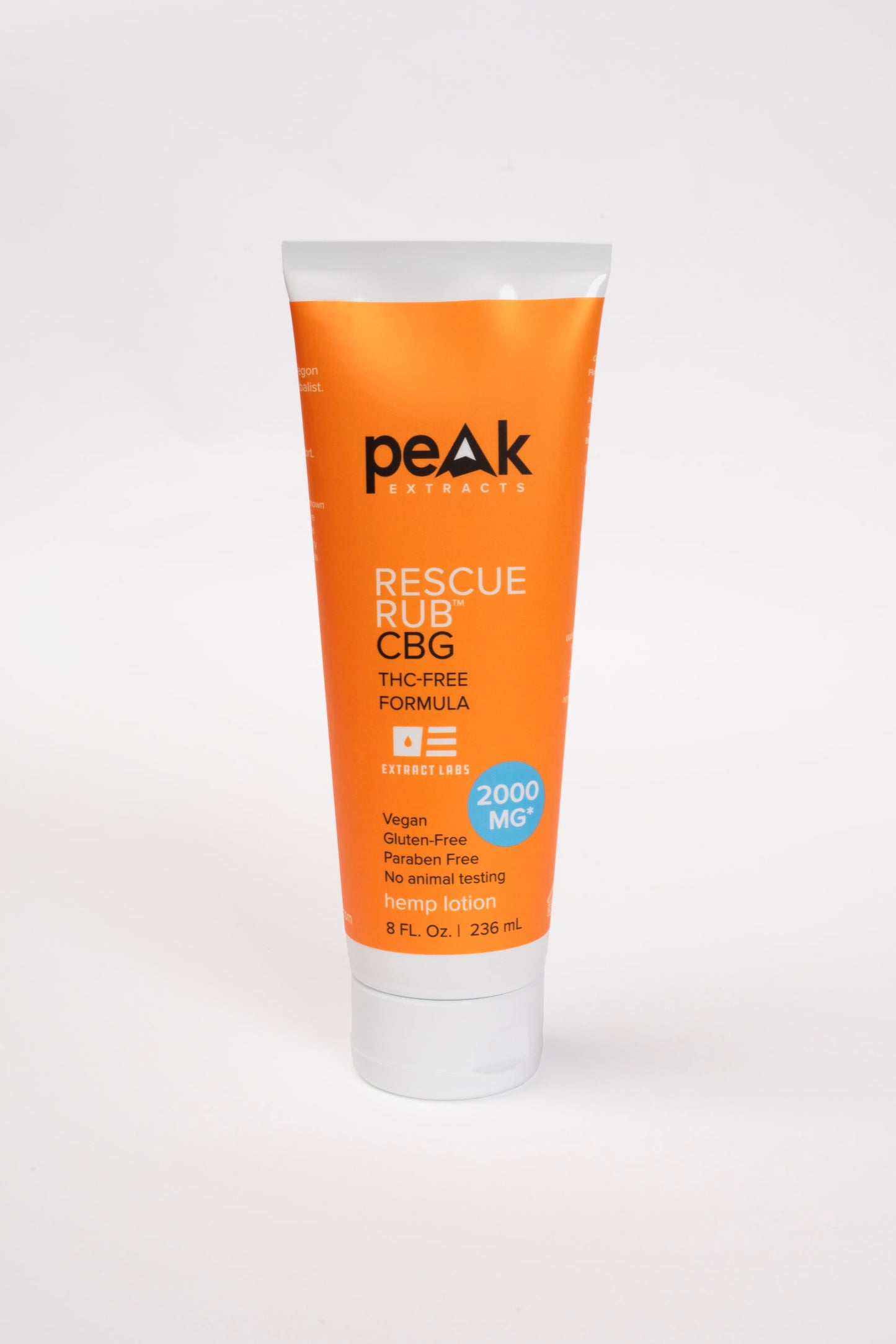 Peak Extracts - CBG Rescue Rub Lotion 2000mg Extra Strength