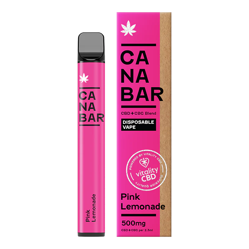 CANABAR - CBD+CBG Disposable Vape, 500mg
