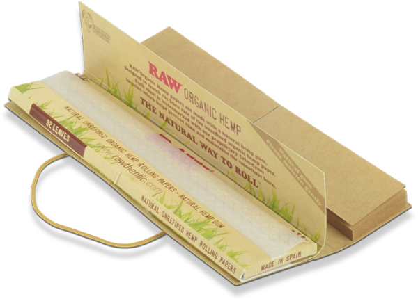 RAW - 'Organic', Connoisseur, Kingsize Slims Papers + Tips