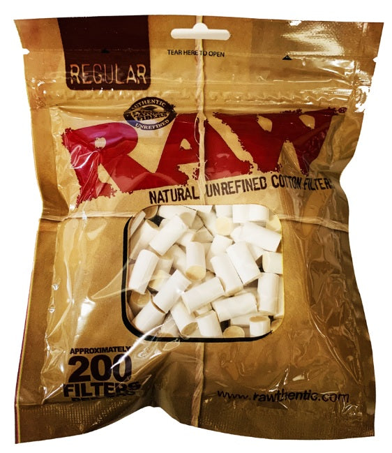 RAW - Tips, Classic, Cotton Filter
