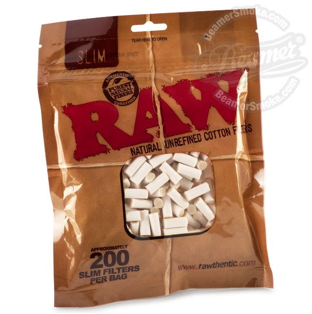 RAW - Tips, Classic, Cotton Filter