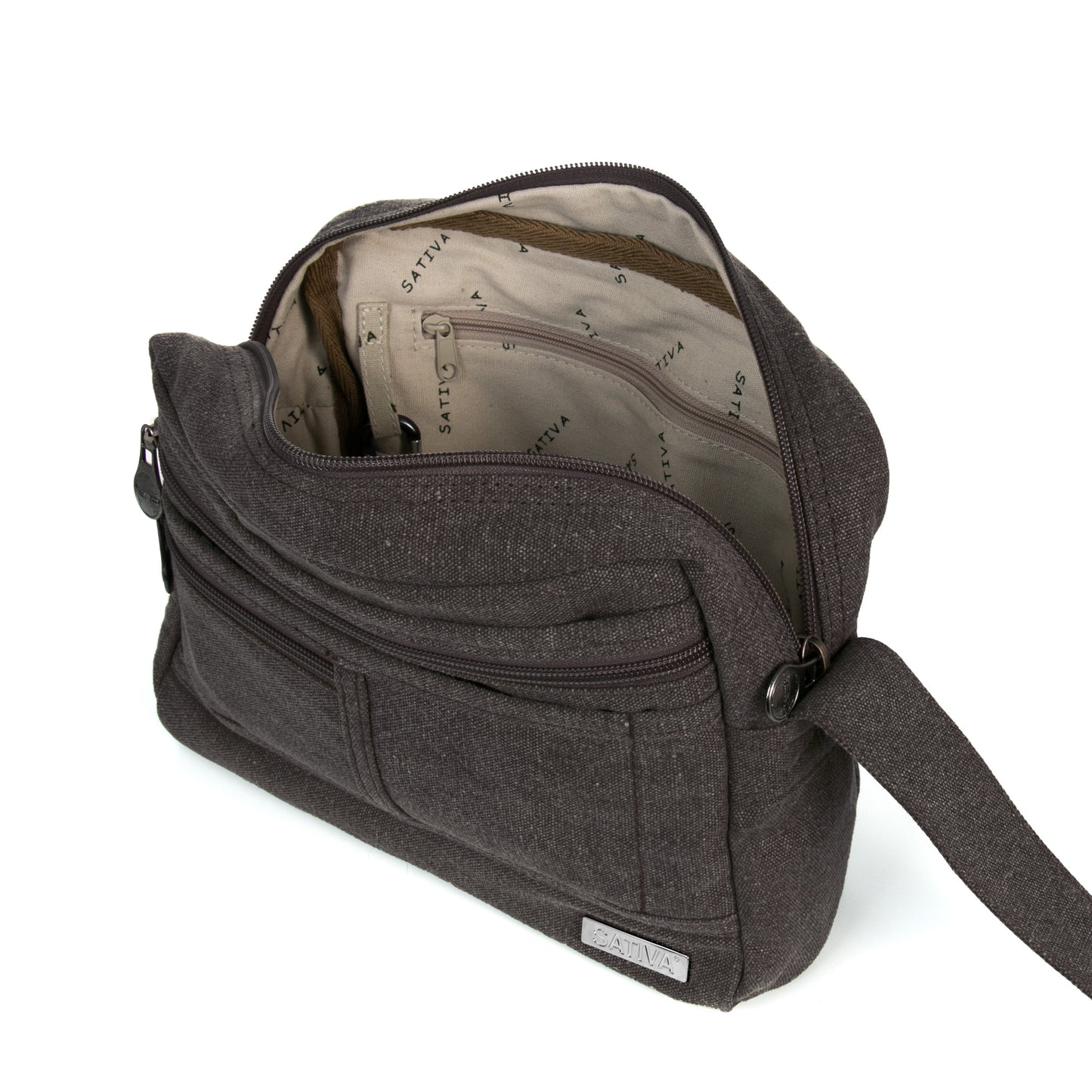 Hemp Medium Smart Shoulder Bag
