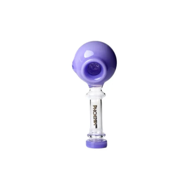 Phoenix Star - Pipe, Glass, 13cm Spoon with Honeycomb Screen