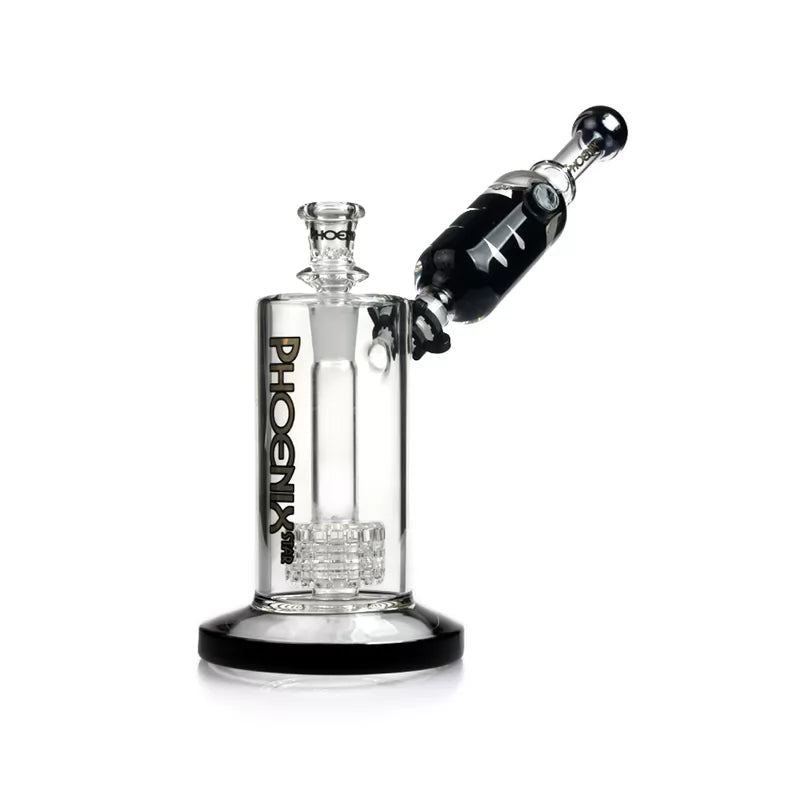 Phoenix Star - Waterpipe, Glass, 20cm Matrix Percolator with Freezable Coil