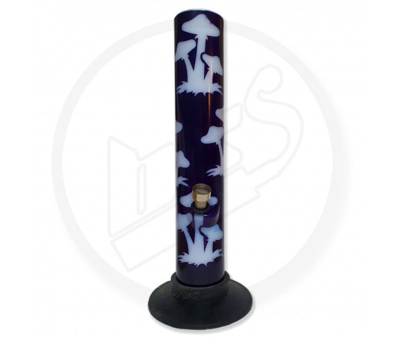 Waterpipe, Acrylic, Mushroom Straight - 30cm