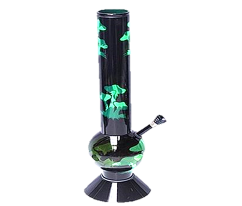 Waterpipe, Acrylic, - 40cm Bubble, Mushroom