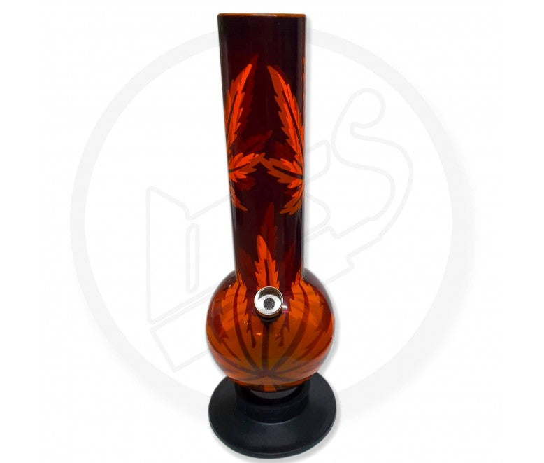 Waterpipe, Acrylic, Leaf Bubble, 30cm