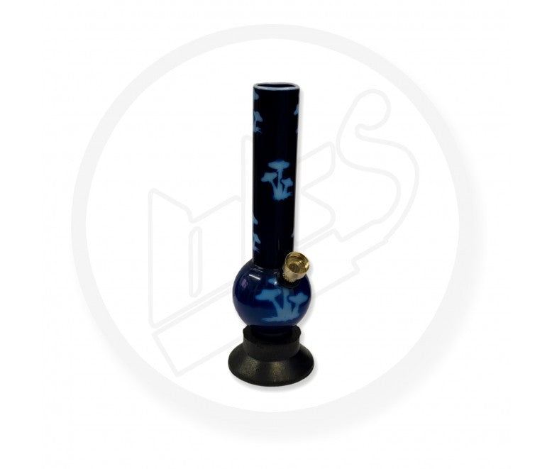 Waterpipe, Acrylic, Mini Mushroom Bubble - 20cm