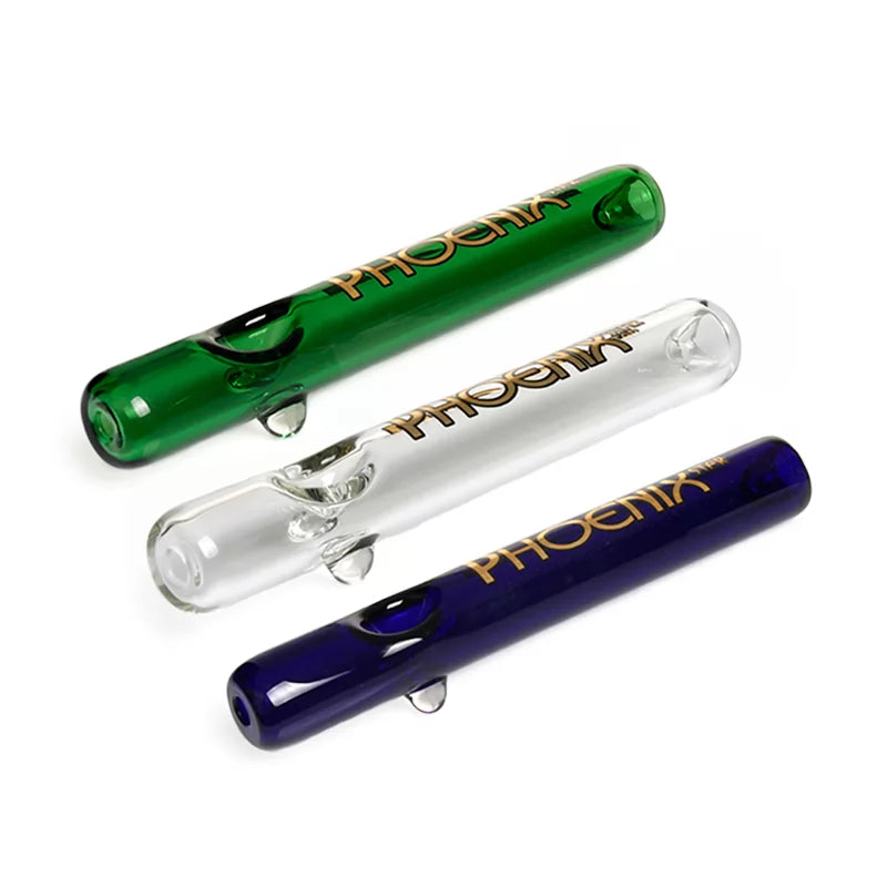 Phoenix Star - Pipe, Glass, 18cm Steamroller
