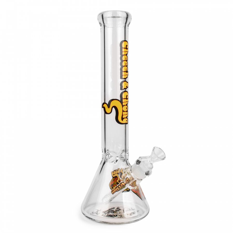 Cheech & Chong - Waterpipe, 38cm Glass Beaker - 50th Anniversary