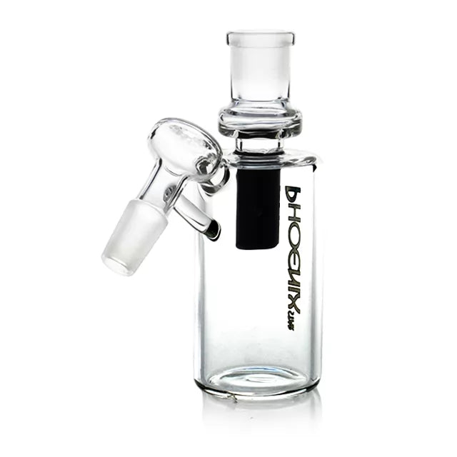 Phoenix Star - Ash Catcher, 45 Degree with Straight Tube, 14mm Male Joint