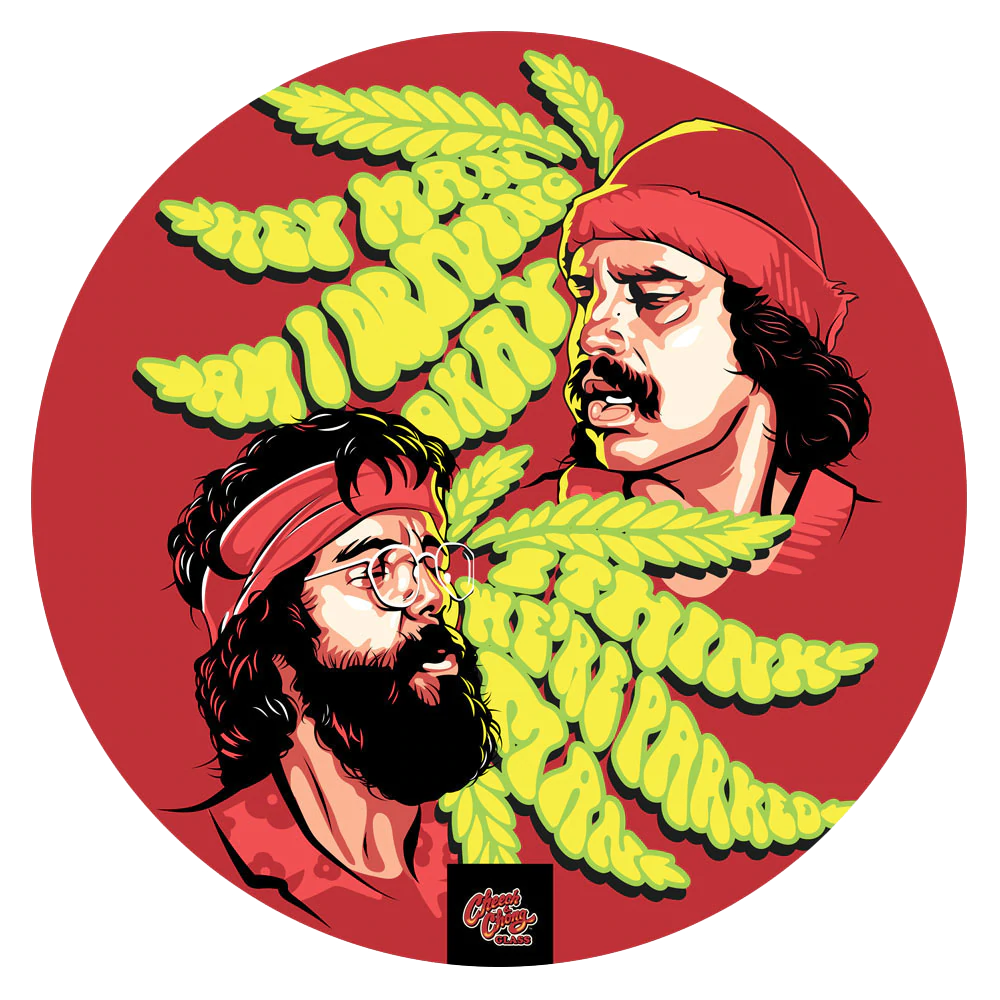 Cheech & Chong - 28cm Dab Mat