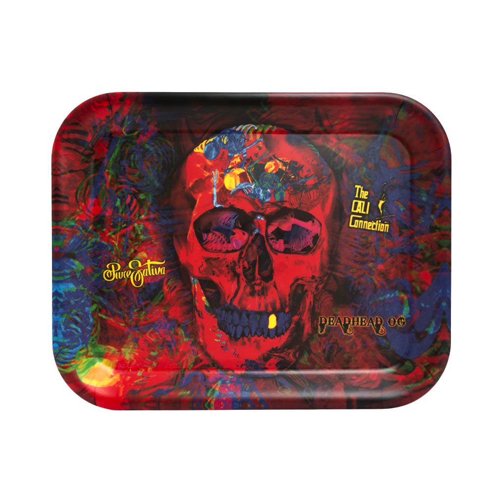 PureSativa - Rolling Tray, The Cali Connection Deadhead OG (Biodegradable)