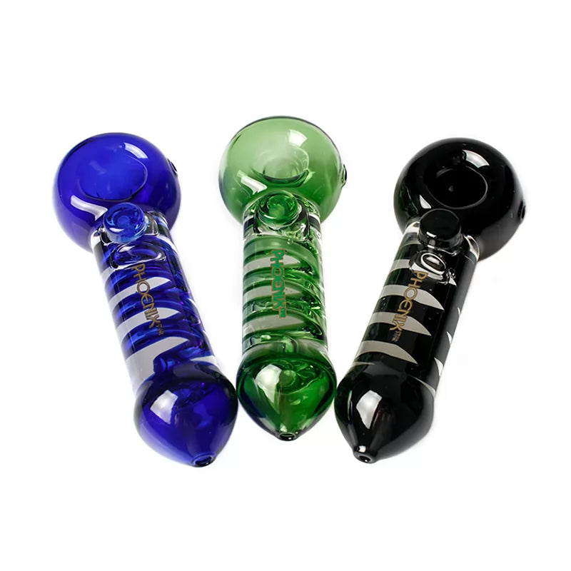 Phoenix Star - Pipe, Glass, 14cm Freezable Coil