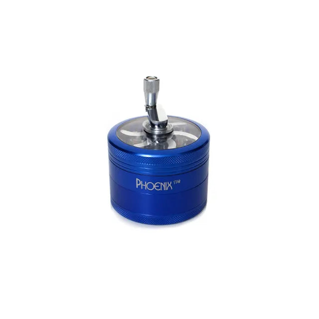 Phoenix Star - Grinder, 63mm 4-pc with Hand Crank