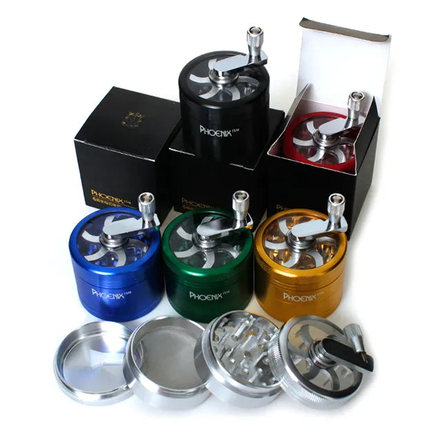 Phoenix Star - Grinder, 54mm 4-pc with Hand Crank