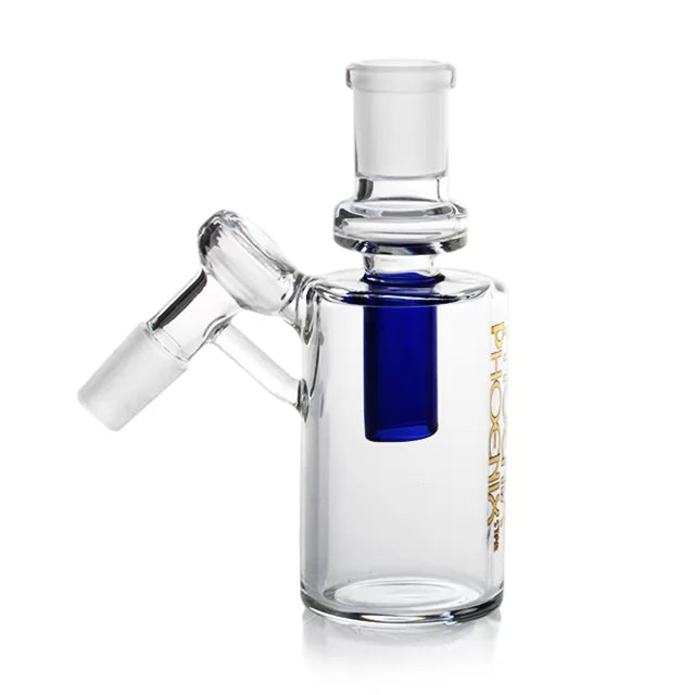 Phoenix Star - Ash Catcher, 45 Degree with Straight Tube, 14mm Male Joint