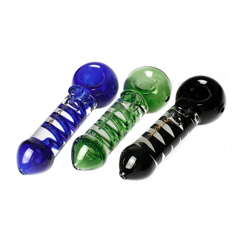Phoenix Star - Pipe, Glass, 14cm Freezable Coil