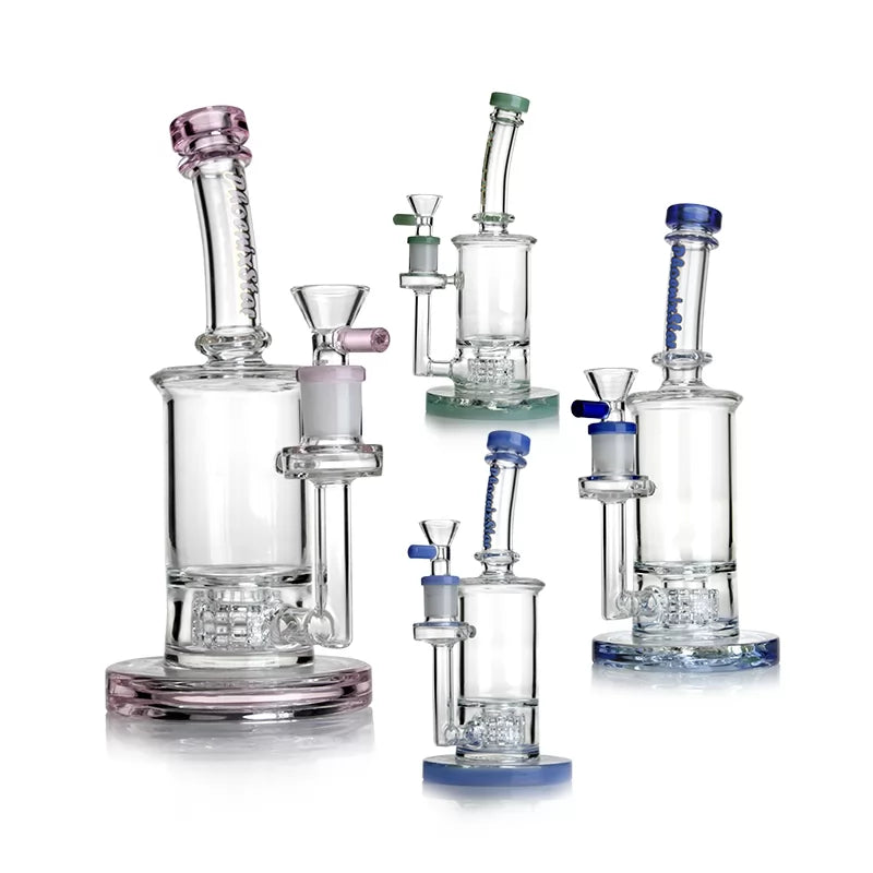 Phoenix Star - Waterpipe, Glass, 22cm Matrix Percolator