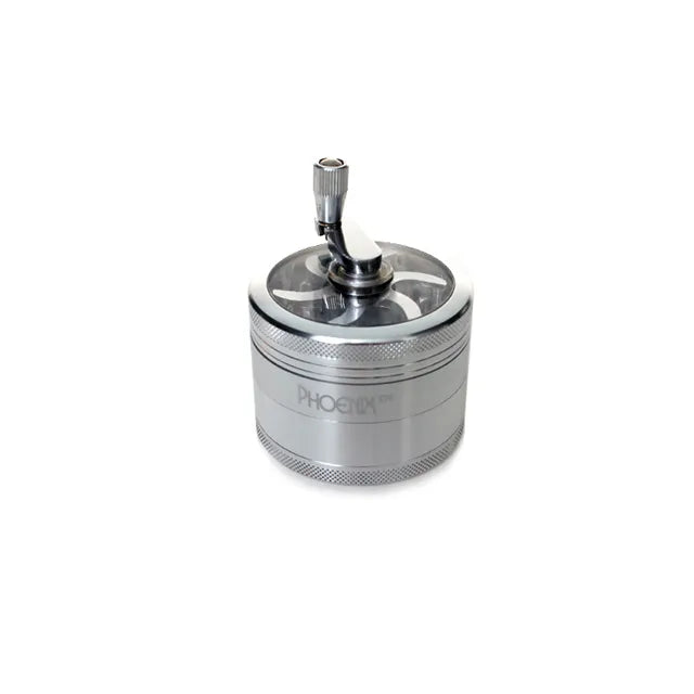 Phoenix Star - Grinder, 63mm 4-pc with Hand Crank