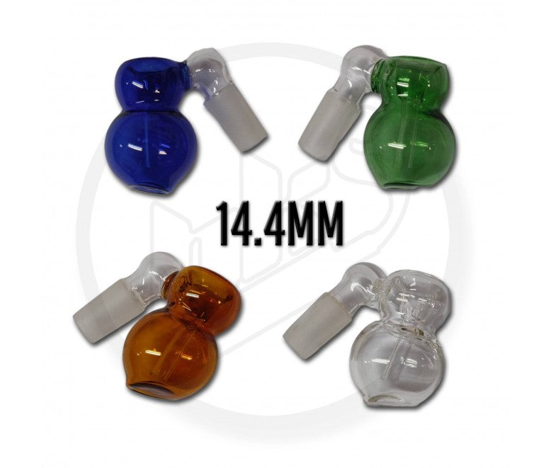 Ash Catcher - Glass, Mini, 14.4mm Male