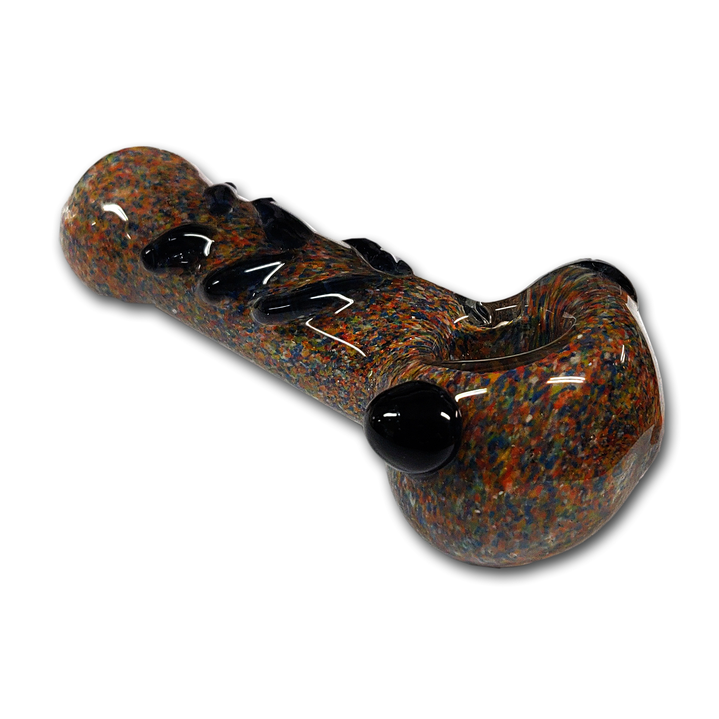 Pipe, Glass - 10cm, Heavy Spoon