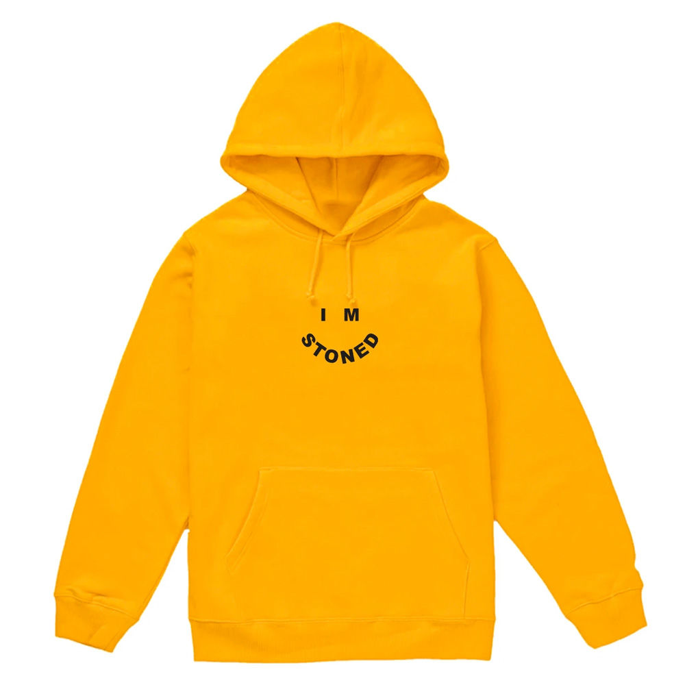 I'm Stoned Hoodie by The Smoker's Club - Yellow
