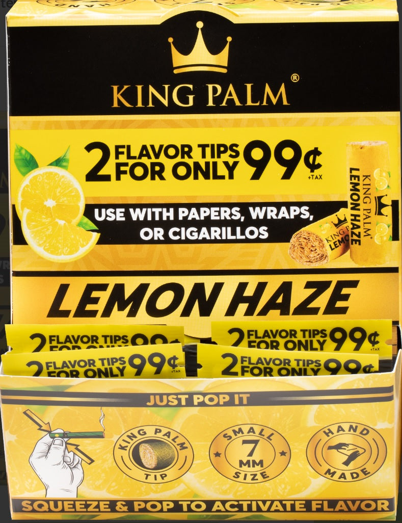 King Palm - Flavored Filter Tips, Pack of 2