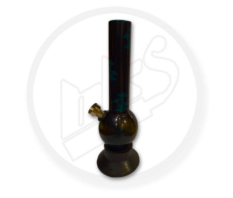 Waterpipe, Acrylic, Mini Mushroom Bubble - 20cm