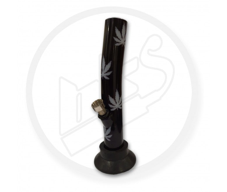 Waterpipe, Acrylic, Mini Leaf Leaner - 20cm