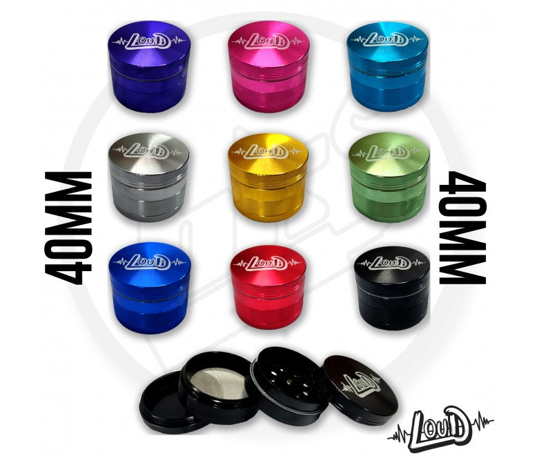 LOUD - Grinder, 40mm Metal 4pc
