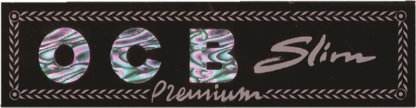 OCB - 'Black', Premium, King Size Slim Papers