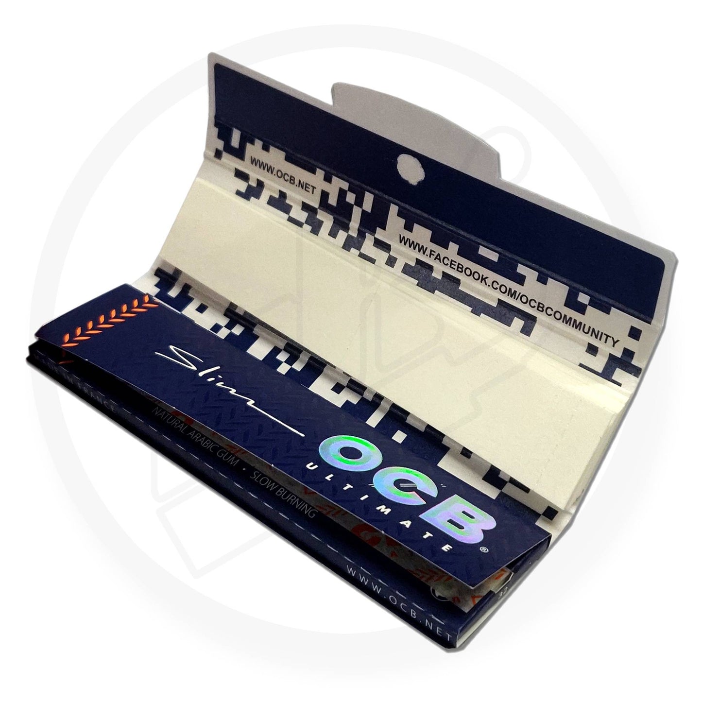OCB - ULTIMATE, Connoisseur, King Size Slim Papers + Tips