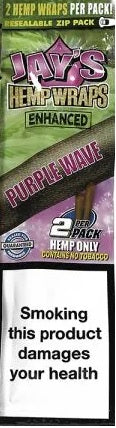 Juicy Jay's - Hemp Wraps Enhanced, Purple Wave
