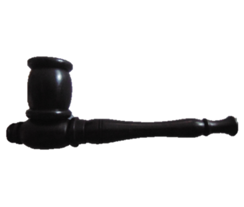 Pipe - Wooden, 13cm (W454)