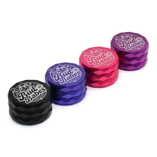 Bud Babes - Grinder, Metal, 60mm, 4pc