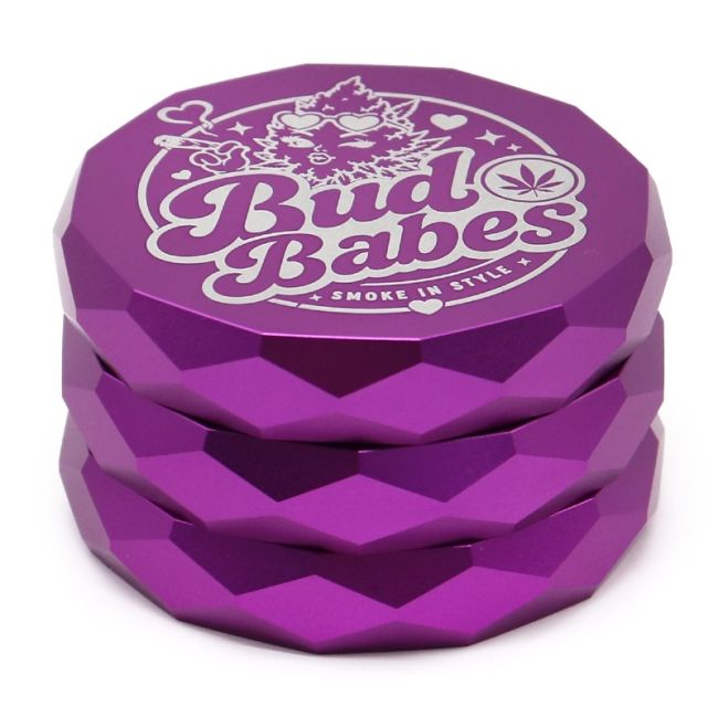 Bud Babes - Grinder, Metal, 60mm, 4pc
