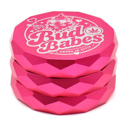 Bud Babes - Grinder, Metal, 60mm, 4pc