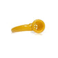 Phoenix Star - Flower Bowl, Plain Coloured Horn Handle with Filter Screen, 18mm Joint