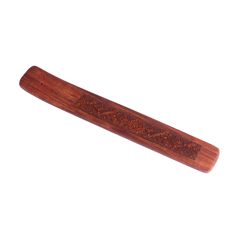 Holistic - Incense Holder, Carved Wood