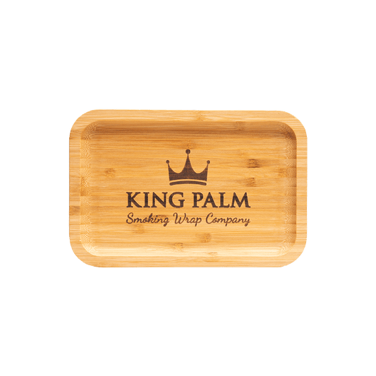 King Palm - Rolling Tray, Bamboo – Medium (9x6 in)