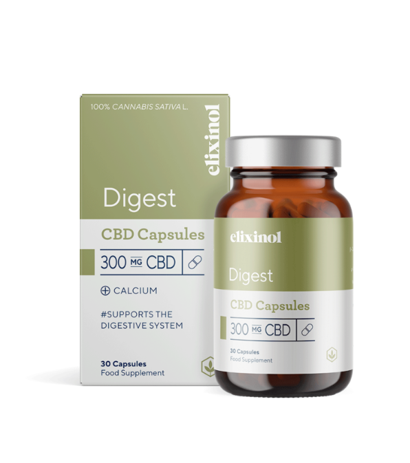 Elixinol - CBD Oral Capsules, Digest