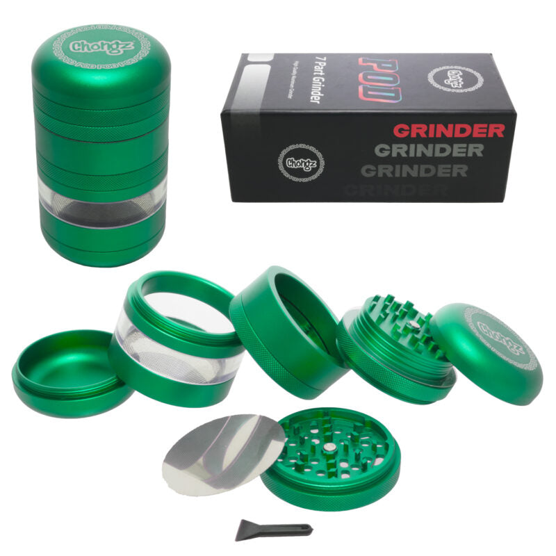 Chongz - 55mm, 7 part, POD Grinder