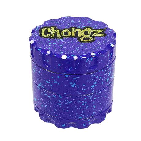 Chongz - Grinder, Metal, 60mm, 4pc, Chongz, Purple & Blue