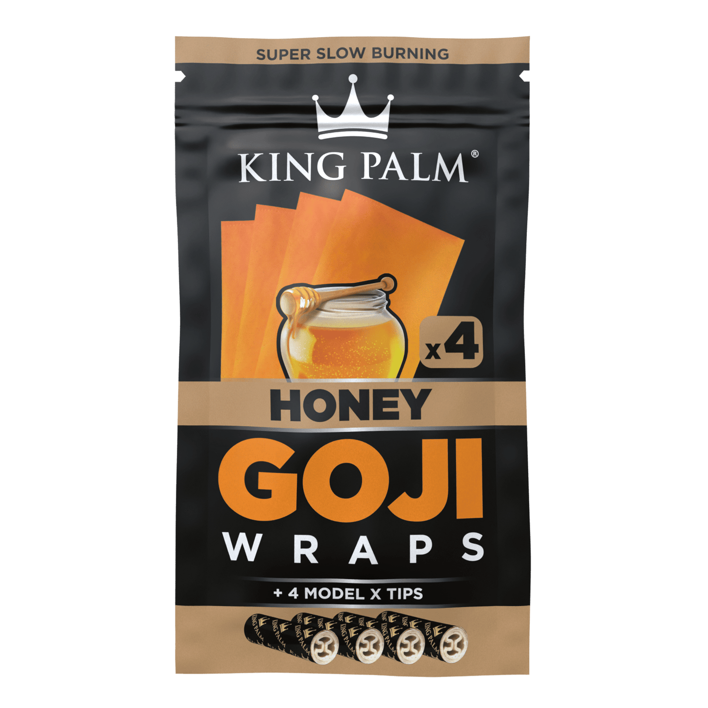 King Palm - Goji Wraps, 4pk