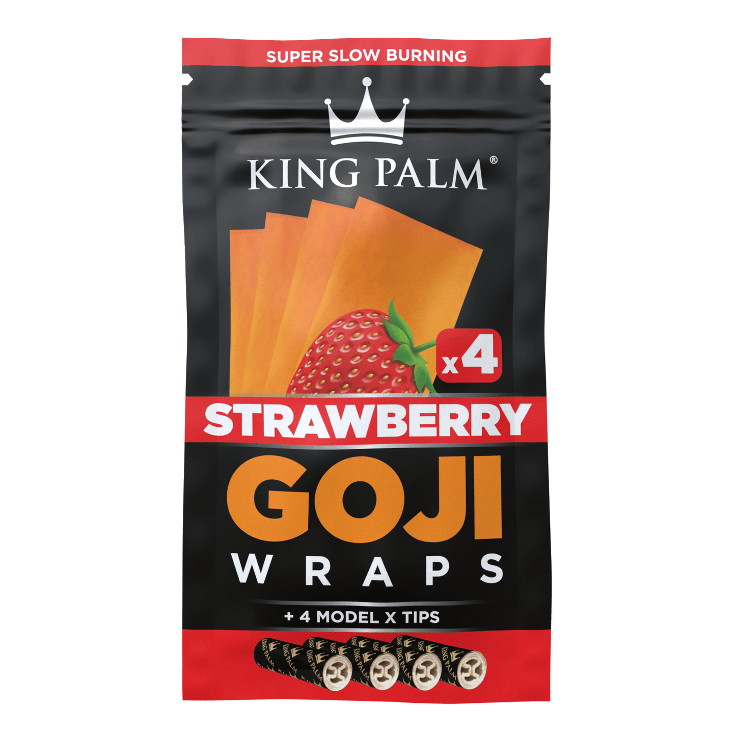 King Palm - Goji Wraps, 4pk