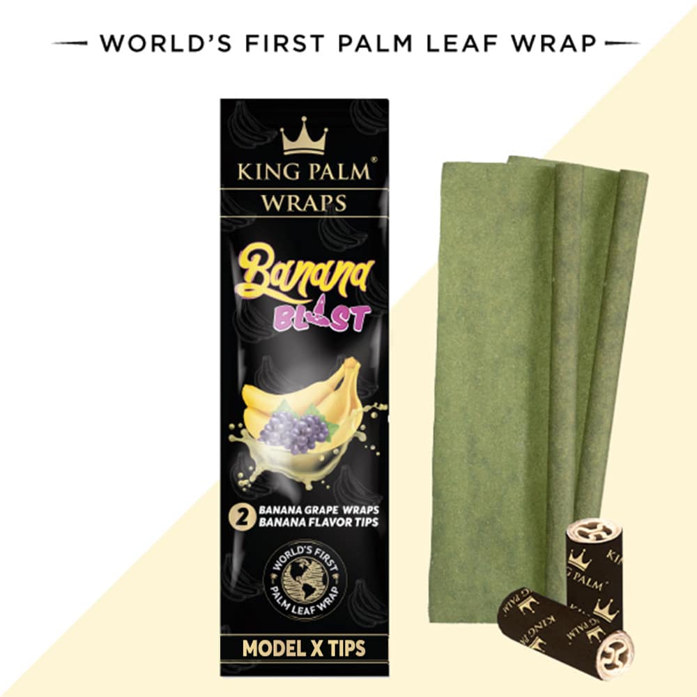 King Palm - Palm XL Blunt Wraps, 2pk