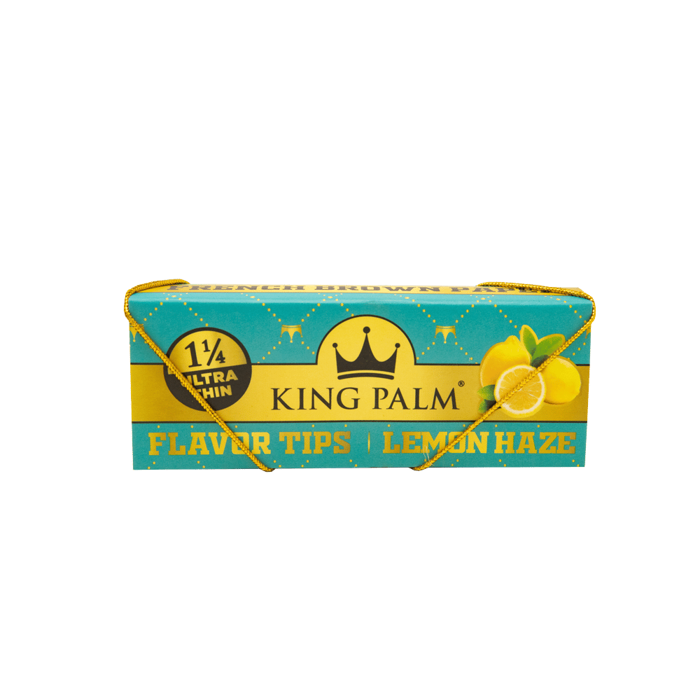 King Palm -  1-1/4", French Rolling Papers & Flavoured Tips