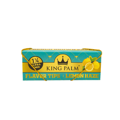 King Palm - French Rolling Papers & Flavoured Tips, 1-1/4 Size