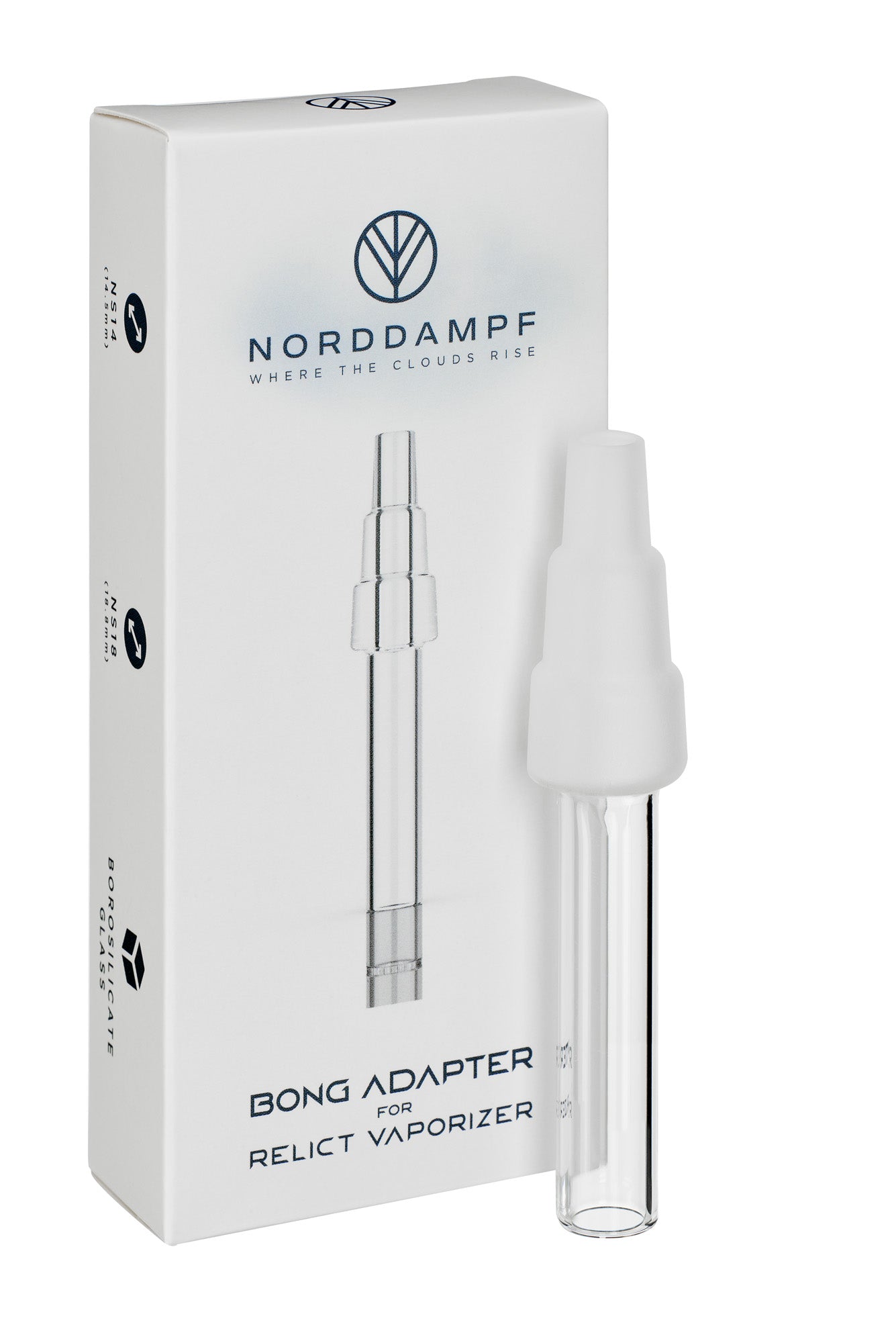 Norddampf - Relict, Bong Adapter 14/18mm
